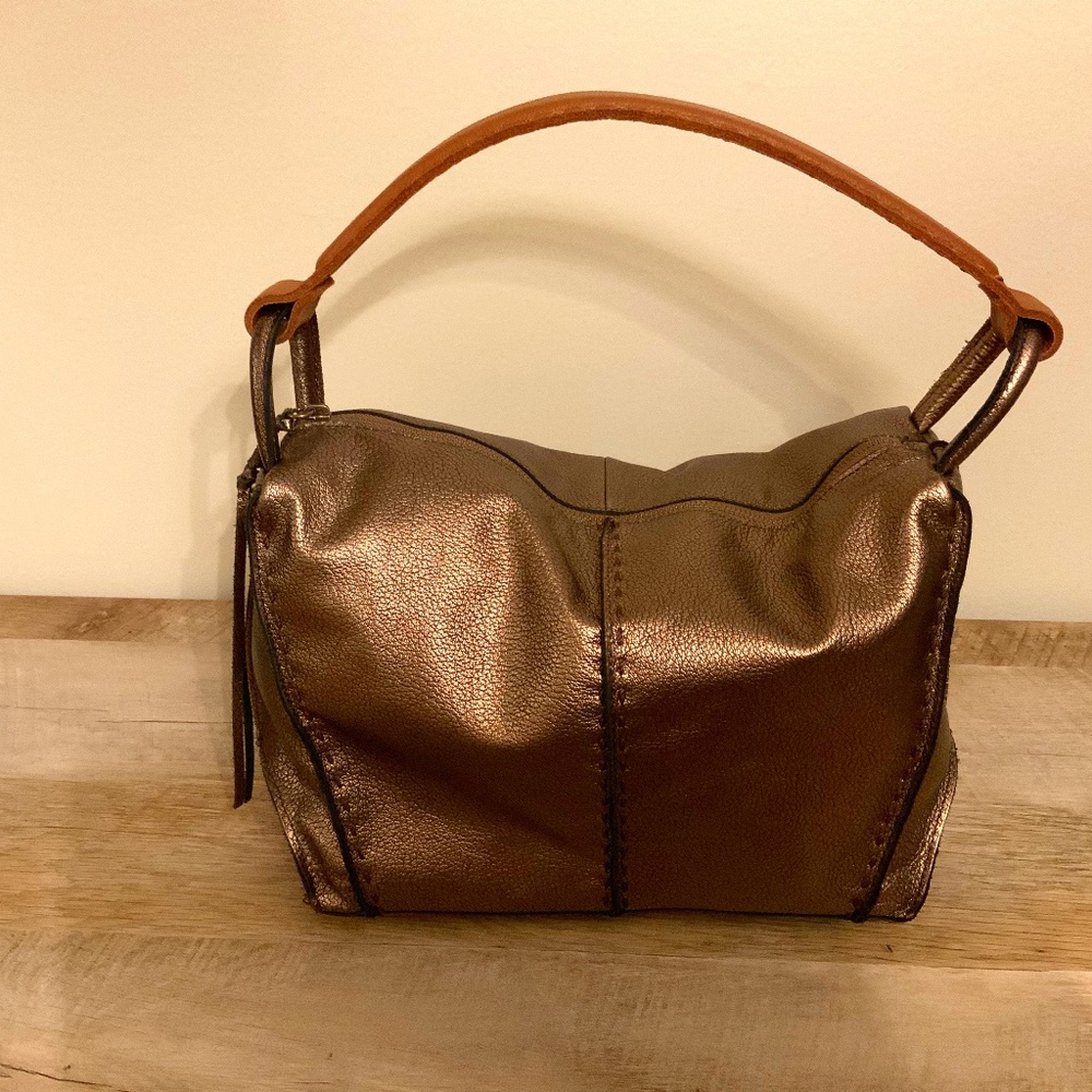 The Sak Los Feliz Hobo in Eco-Lined Bronze